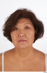 Head Hair Woman Asian Chubby Street photo references